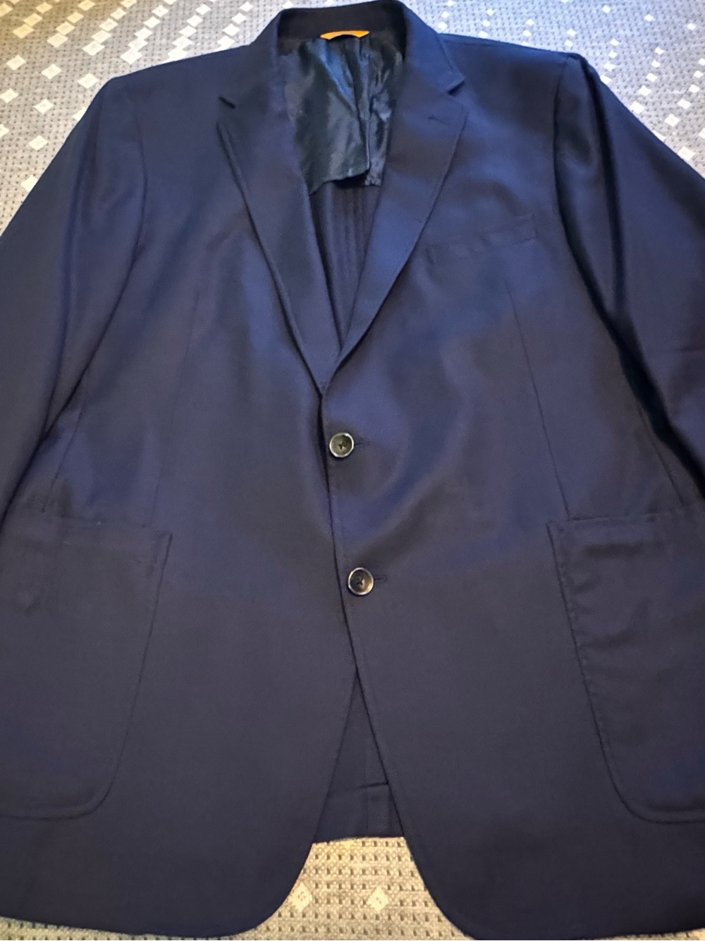 Hickey Freeman Traveler Wool Blazer Men's 48L